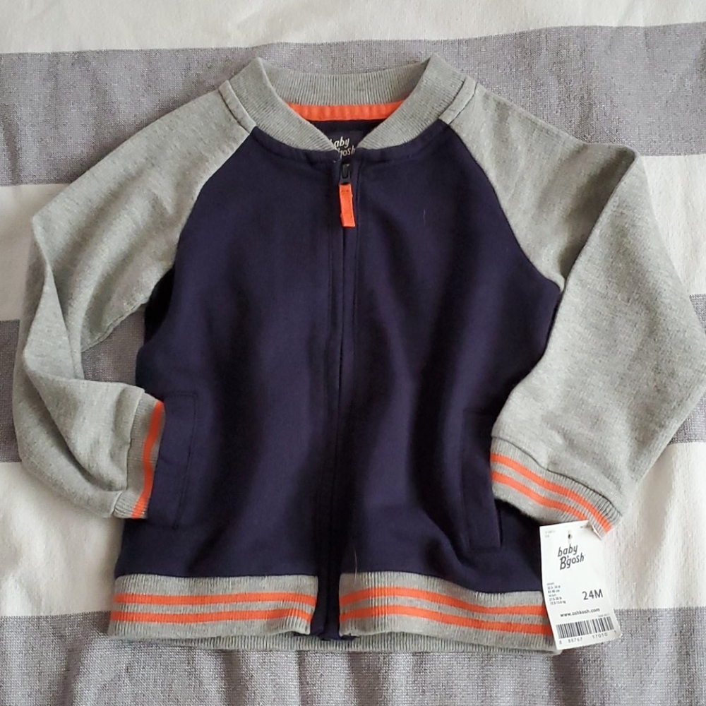 Light jacket with zipper